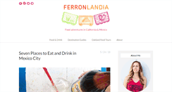Desktop Screenshot of ferronlandia.com